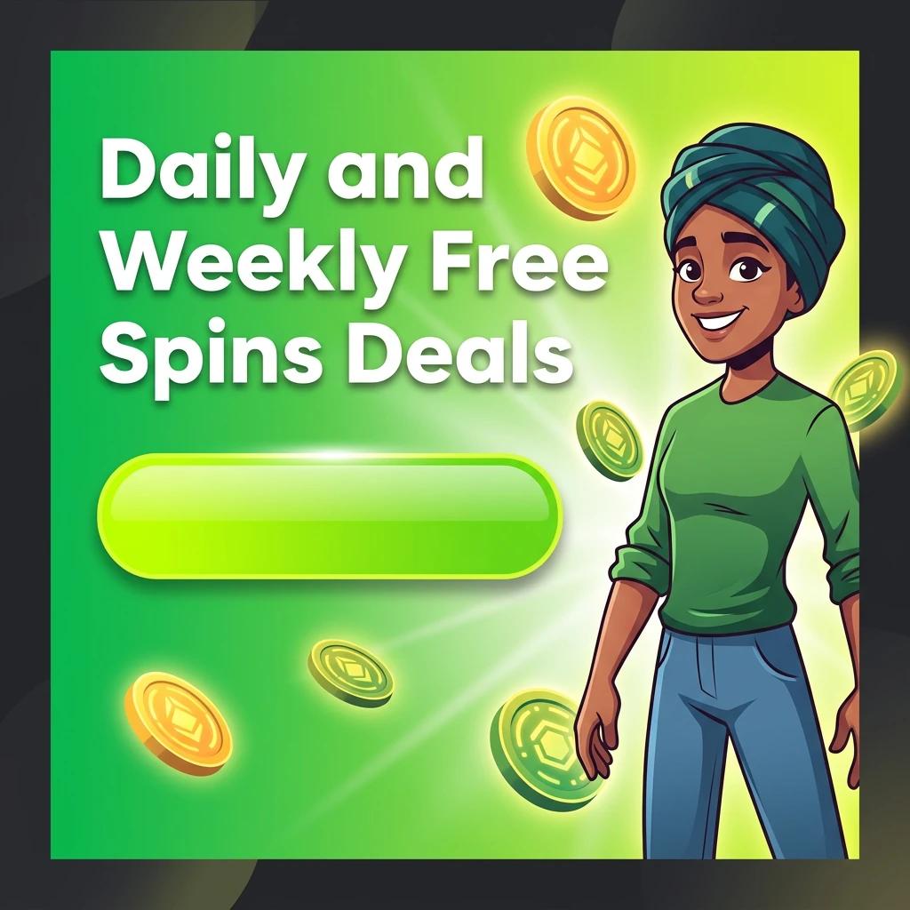 Daily and Weekly Free Spins Deals Daily and Weekly Free Spins Deals